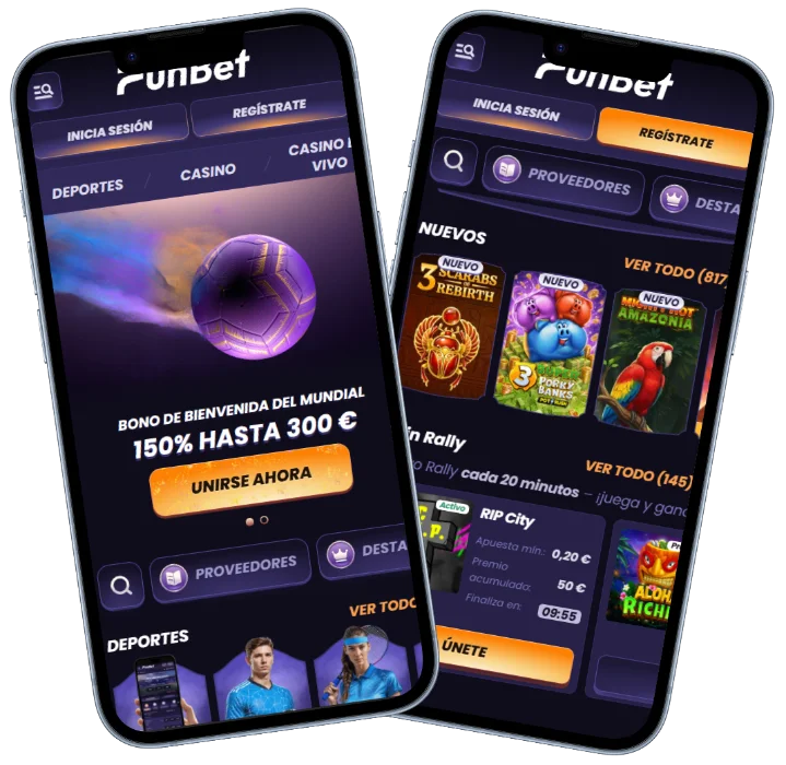 FunBet Casino Experiencia Móvil con Bonos FunBet Casino versión móvil con bono deportivo, juegos nuevos y apuestas